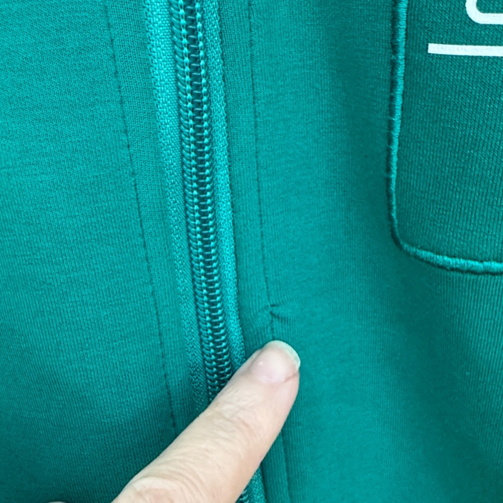 Squid Game 2 Netflix Official Track Jacket | Size S/M | Teal | Zip-Up | Cotton - Picture 3 of 8